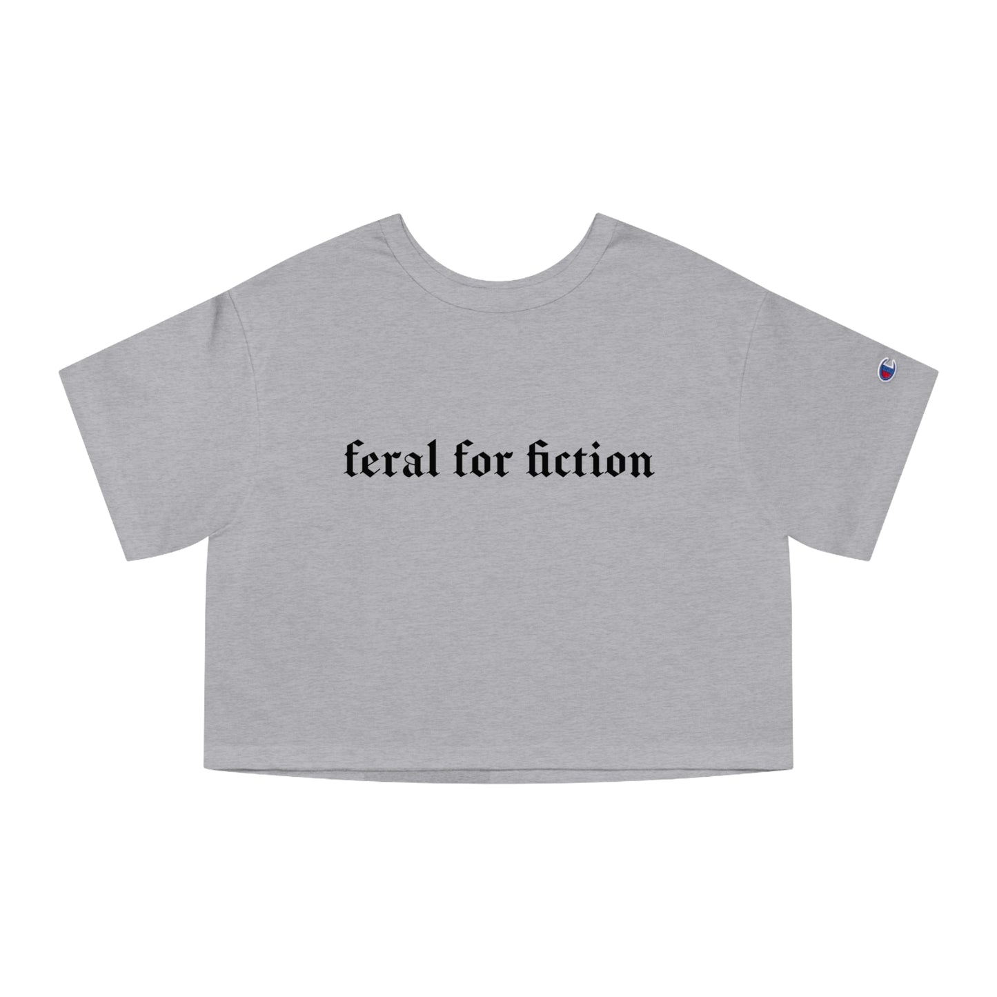 Feral for Fiction Cropped Tee