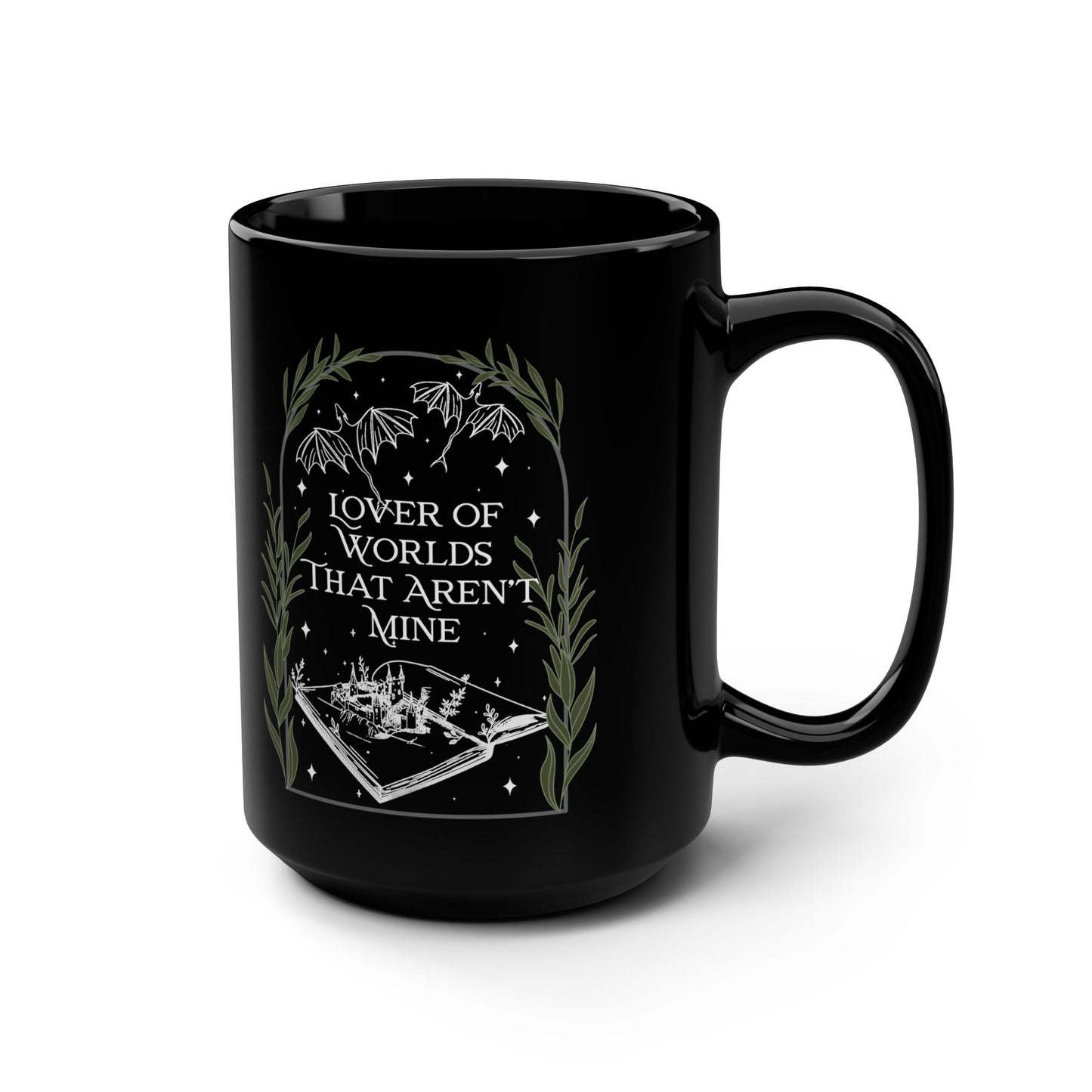 Lover of World's That Aren't My Own Ceramic Mug (15 oz)