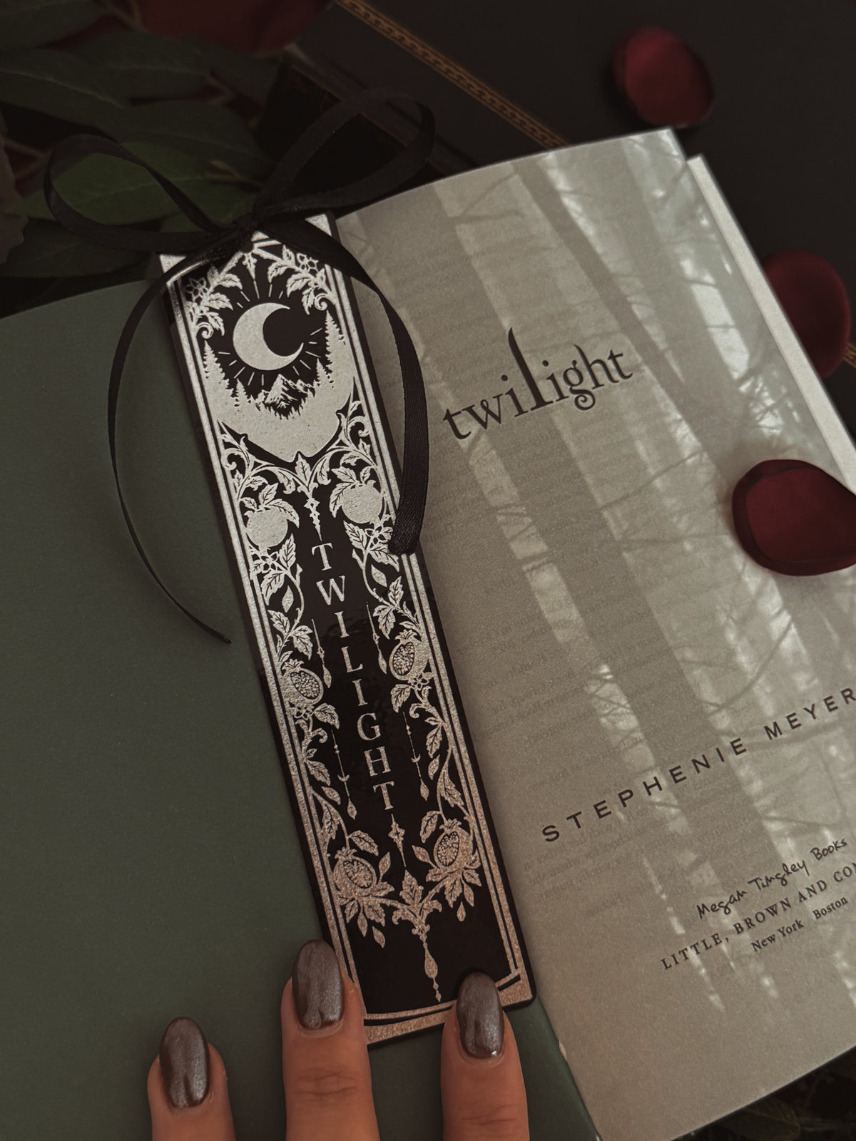 Twilight Book Spine Foil Bookmark