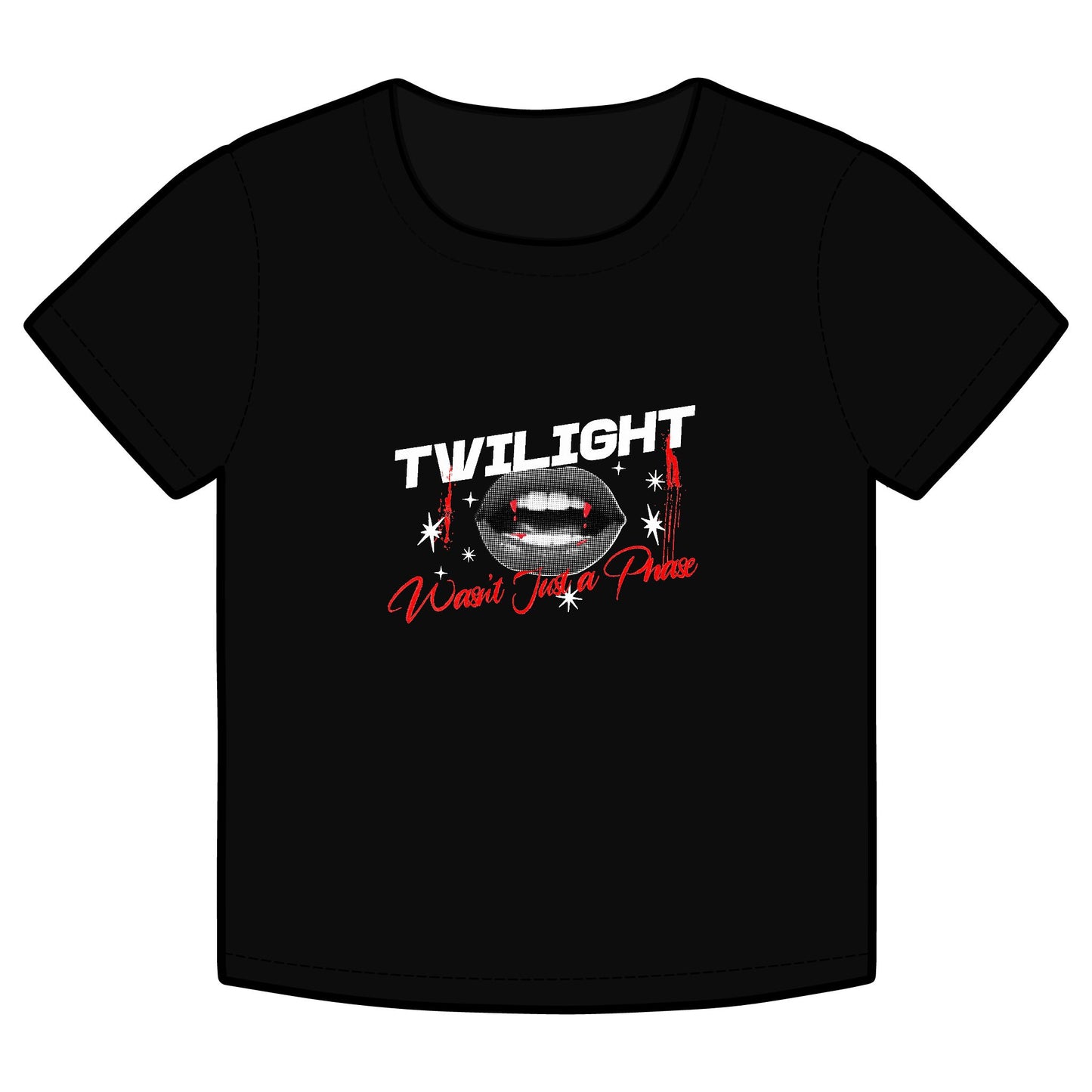 Twilight Wasn't Just A Phase Organic Rib Baby Tee