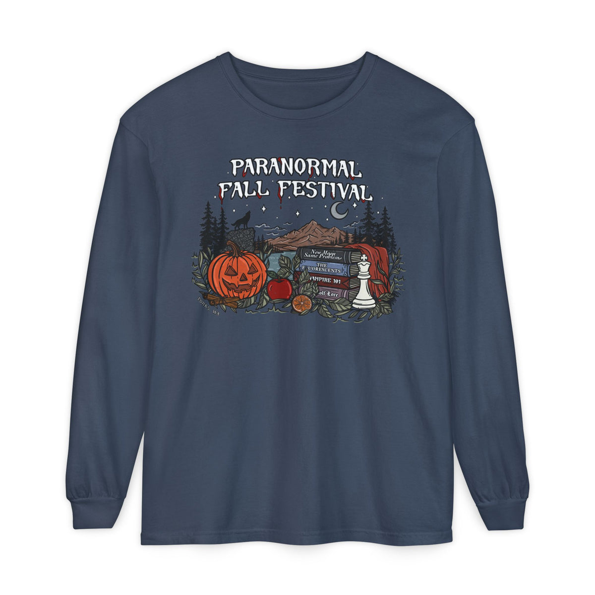 Forks Paranormal Fall Fesitval Long Sleeve T-Shirt