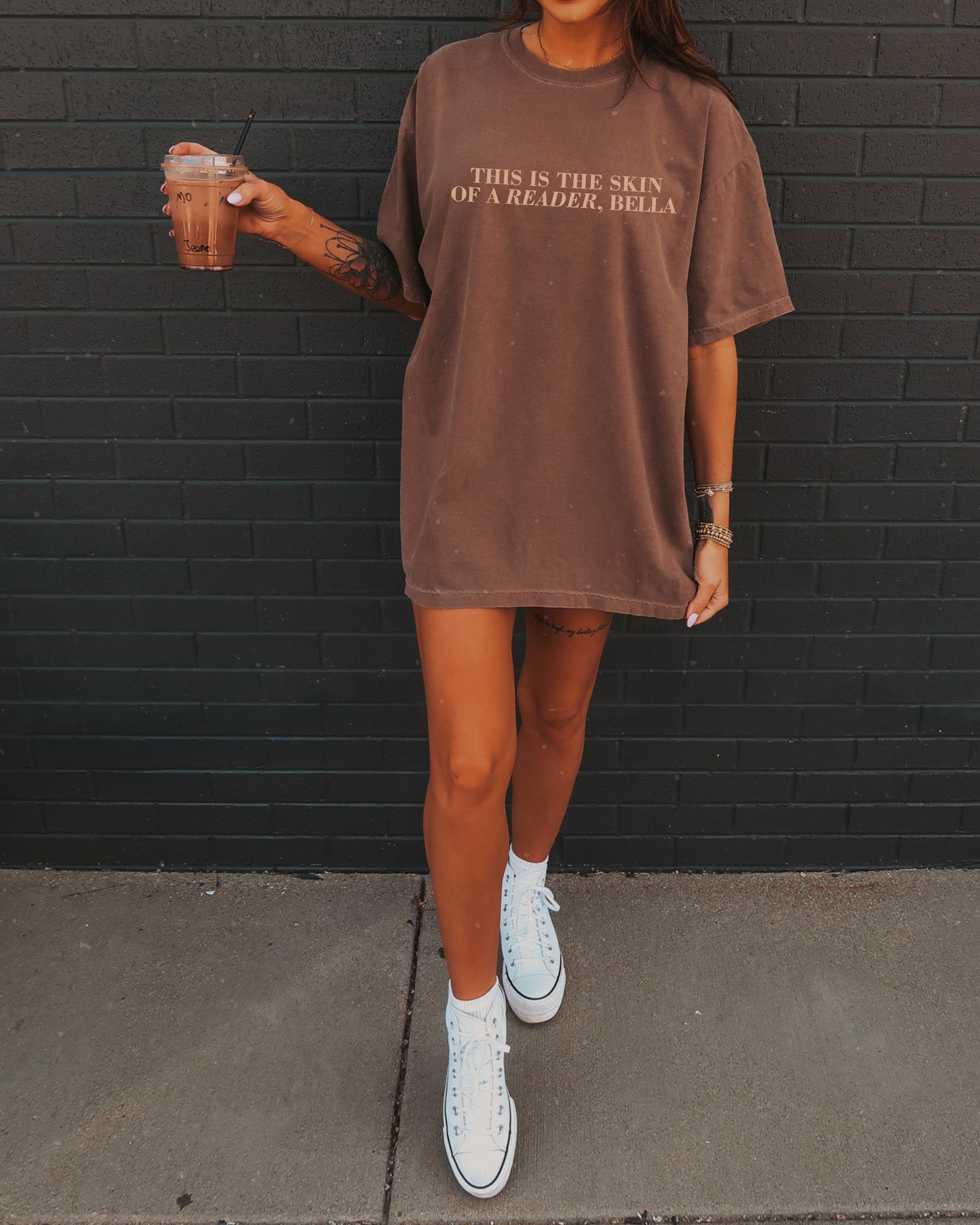 Skin Of A Reader, Bella Tee