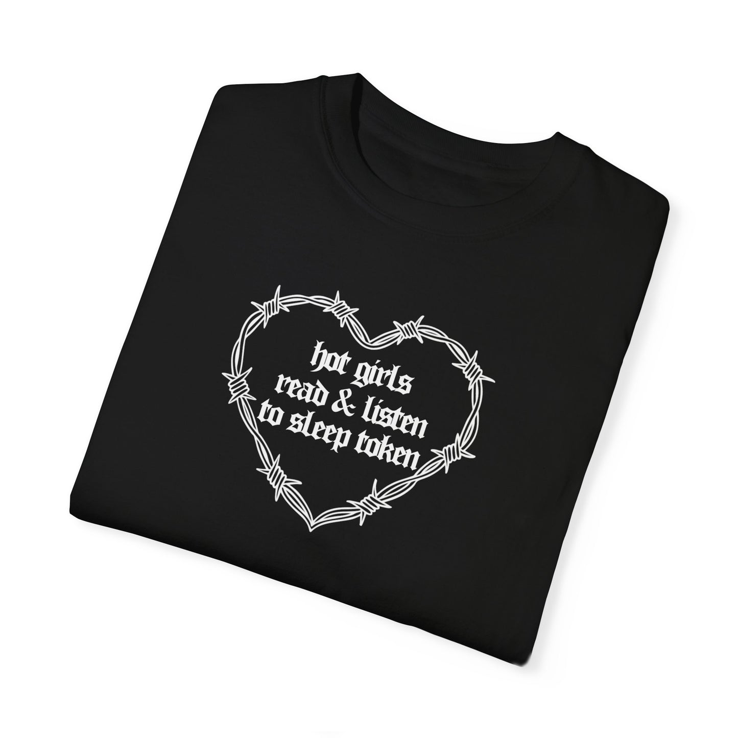 Hot Girls Read & Listen To ST Tee (WHITE)