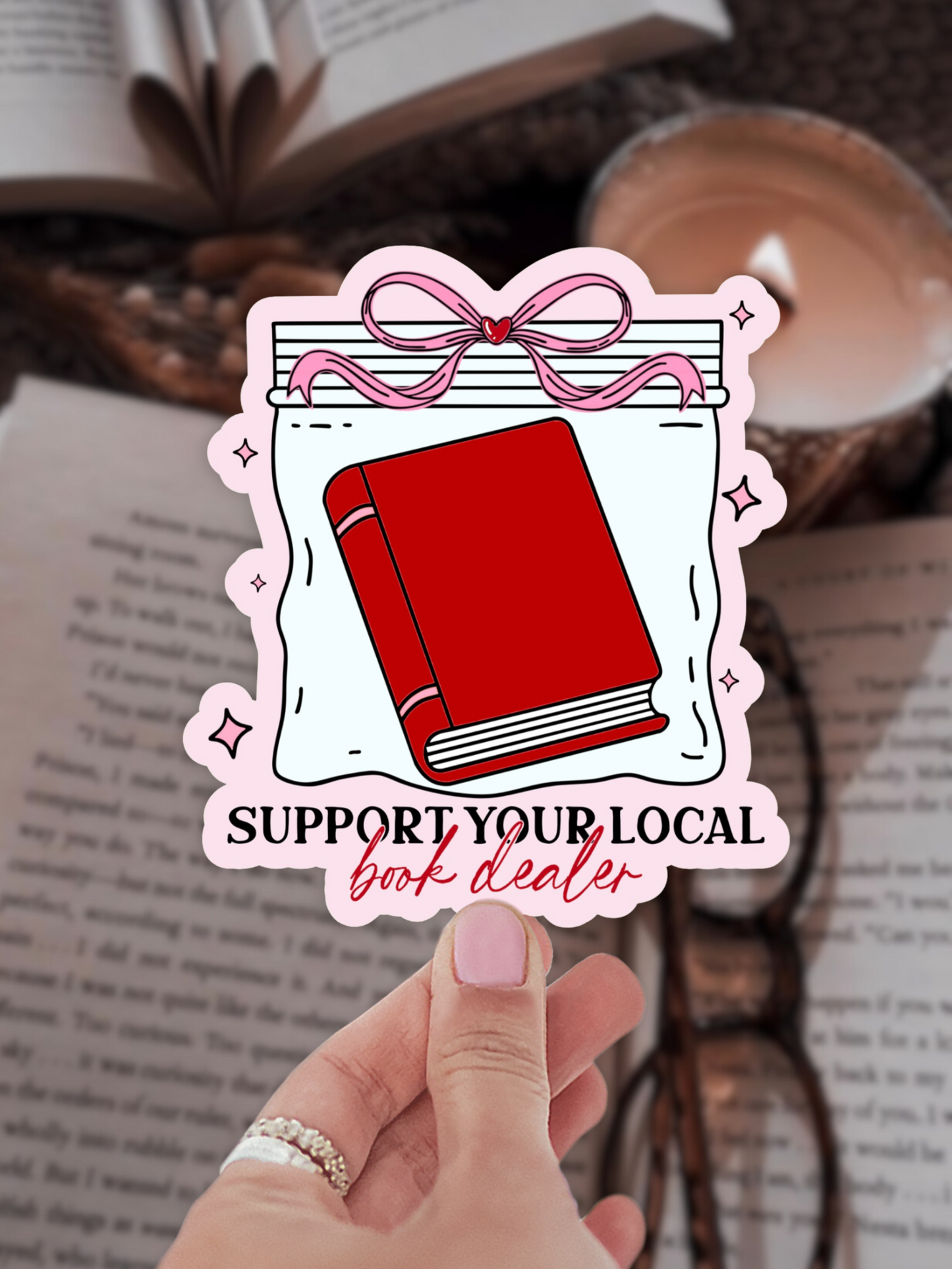 Book Dealer Sticker