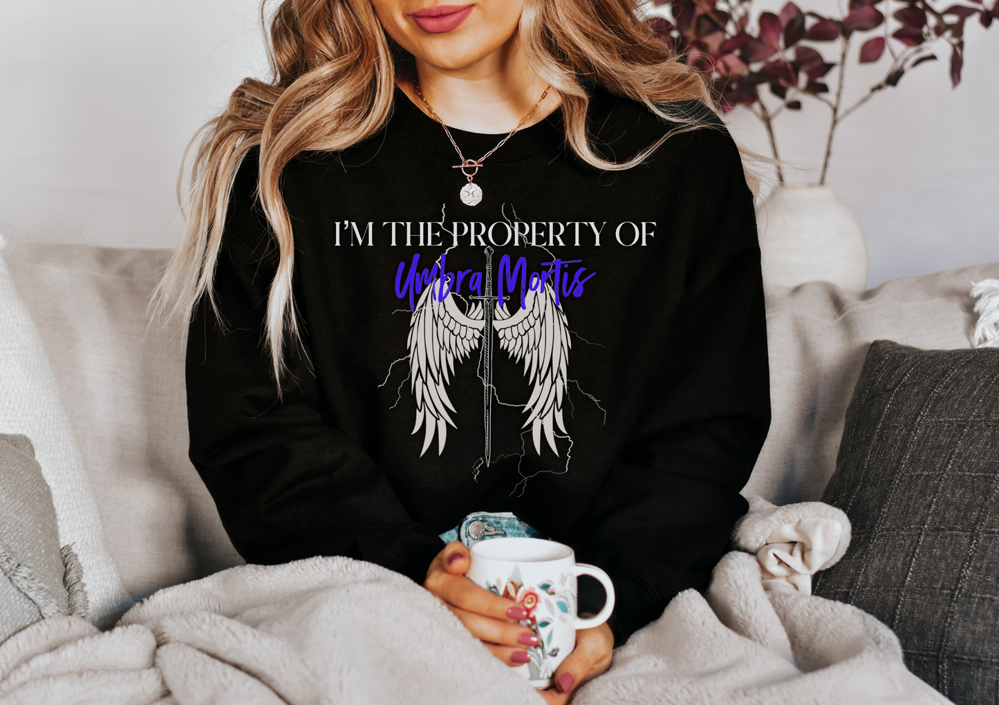 Umbra Mortis Sweatshirt / Crescent City / Sarah J Maas