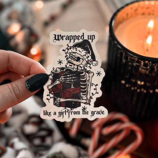 Gift From The Grave Sticker