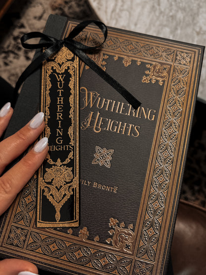 Wuthering Heights Book Spine Foil Bookmark