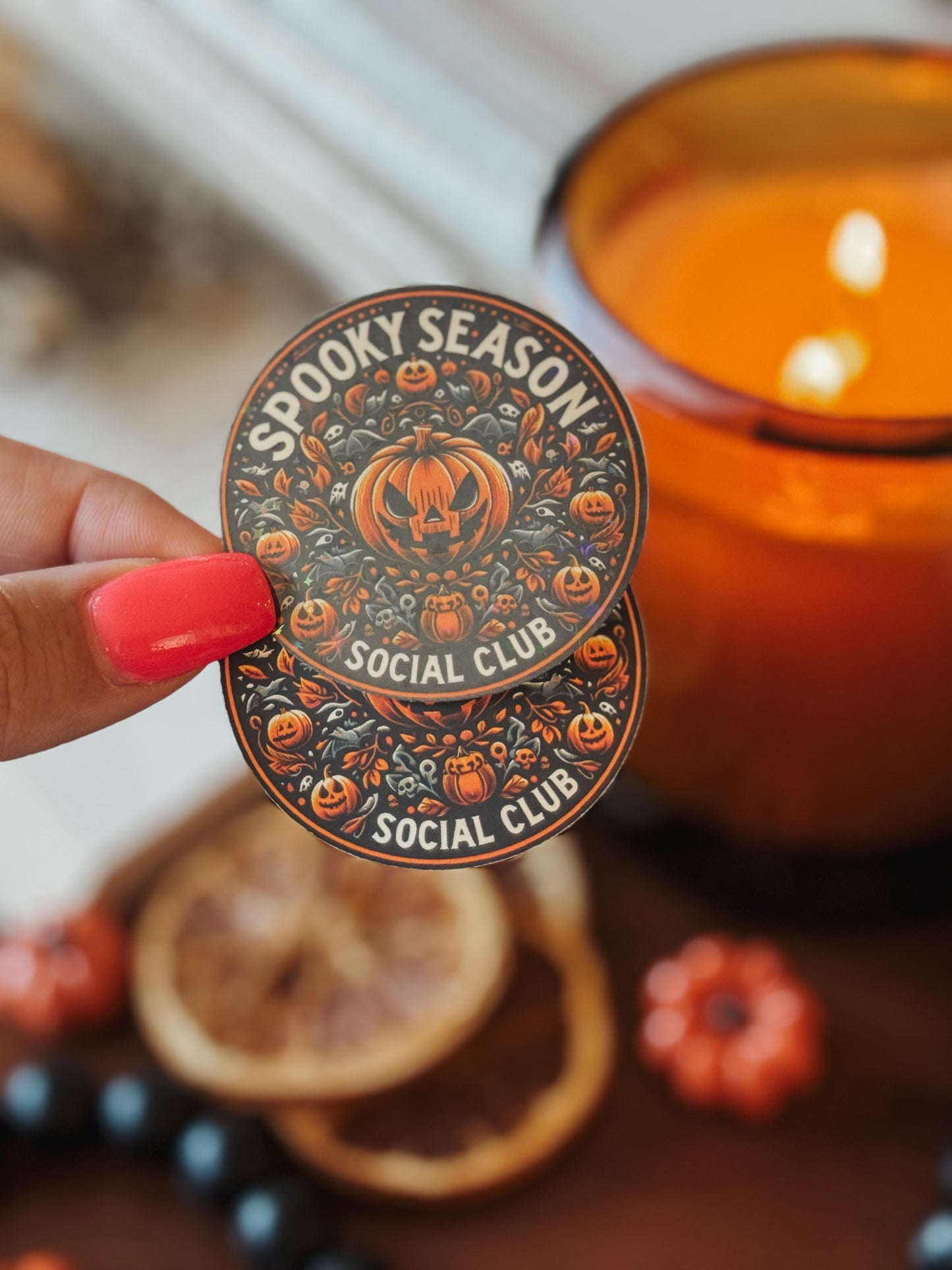 Spooky Season Social Club Sticker