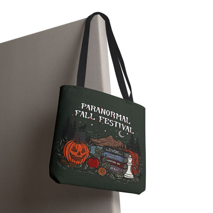 Paranormal Fall Festival Forks, WA Book Tote