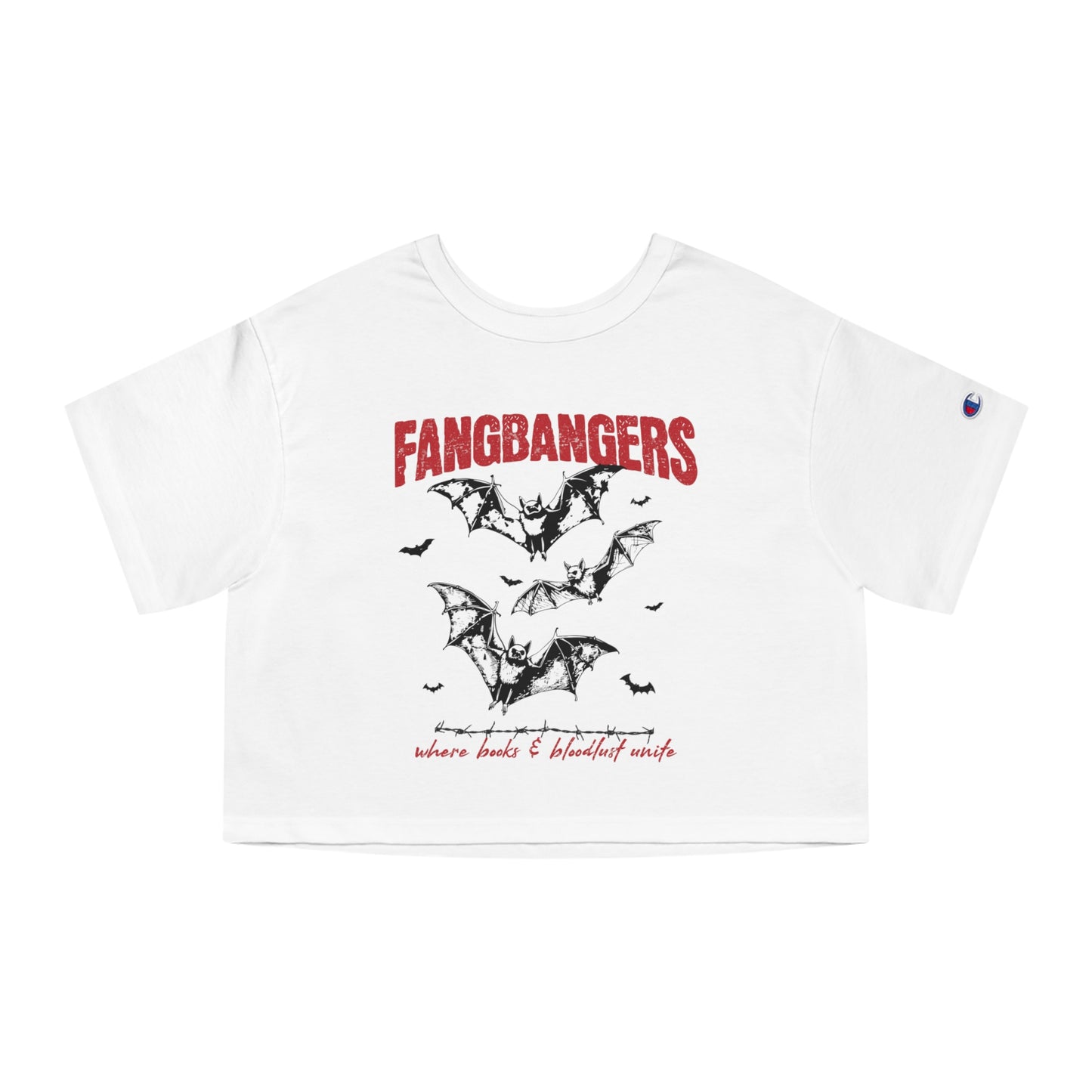 Fangbangers Crop Tee