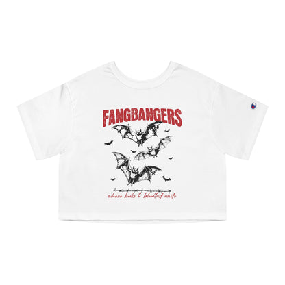 Fangbangers Crop Tee