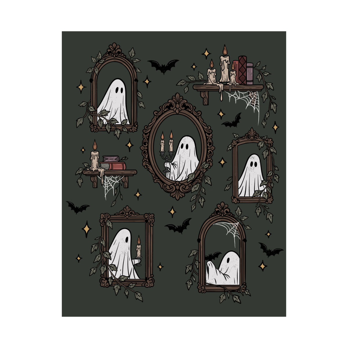 Ghost Gallery Wall Art Matte Print