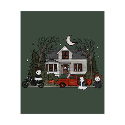 Swan House Matte Print