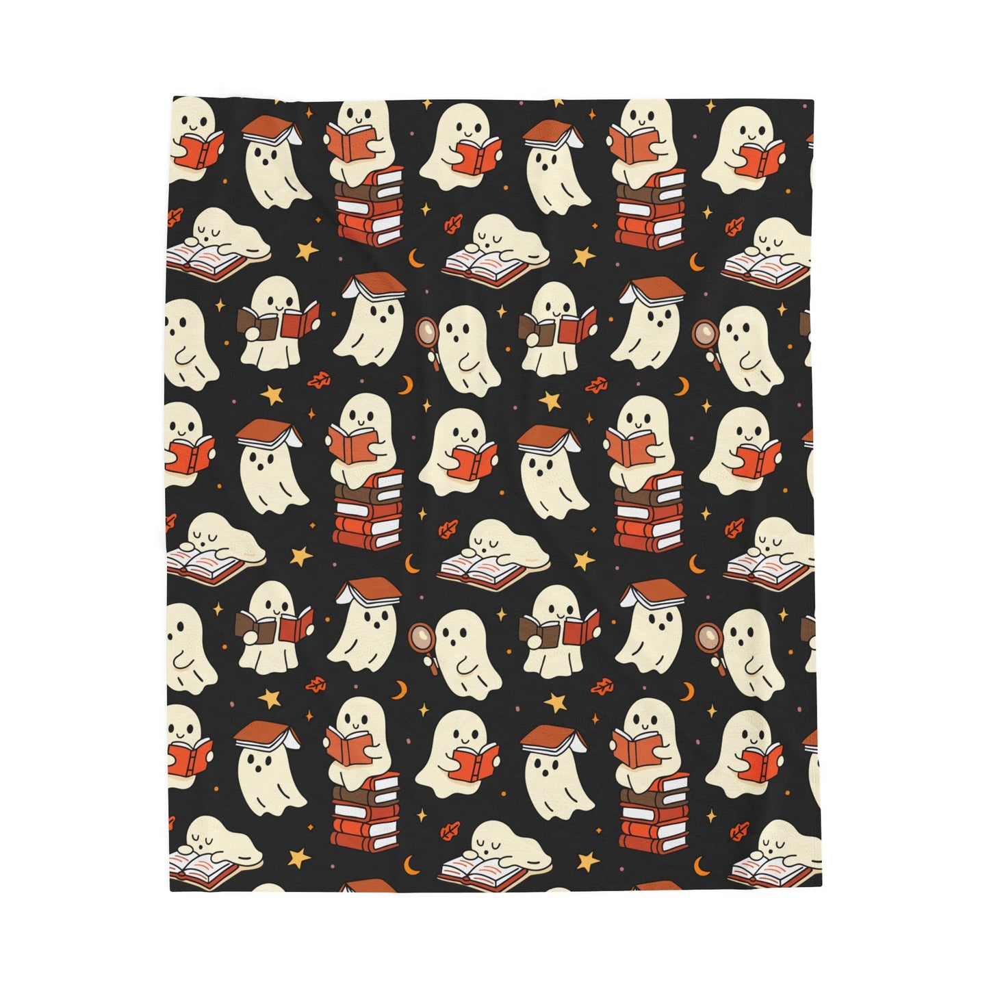 Ghostie Readers Plush Blanket