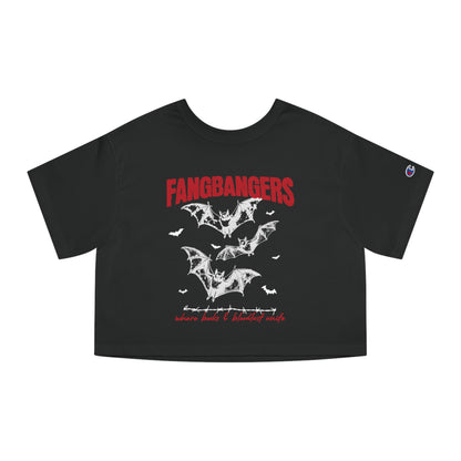 Fangbangers Crop Tee