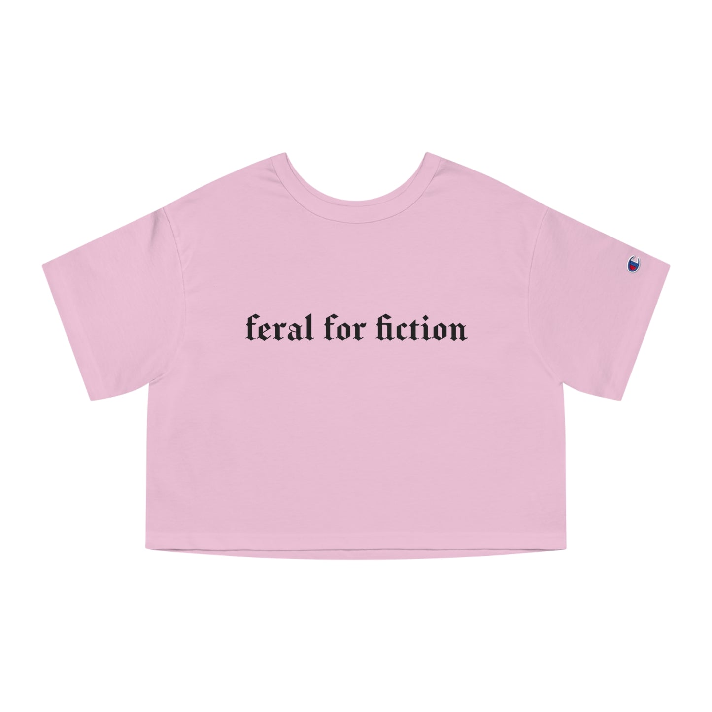 Feral for Fiction Cropped Tee