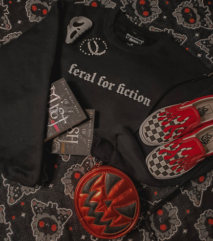 Feral For Fiction Crewneck