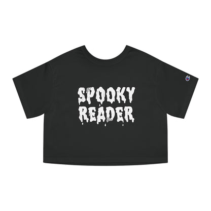 Spooky Reader Crop Tee