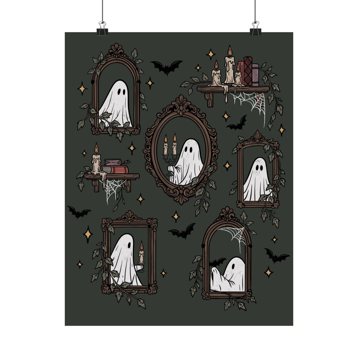 Ghost Gallery Wall Art Matte Print