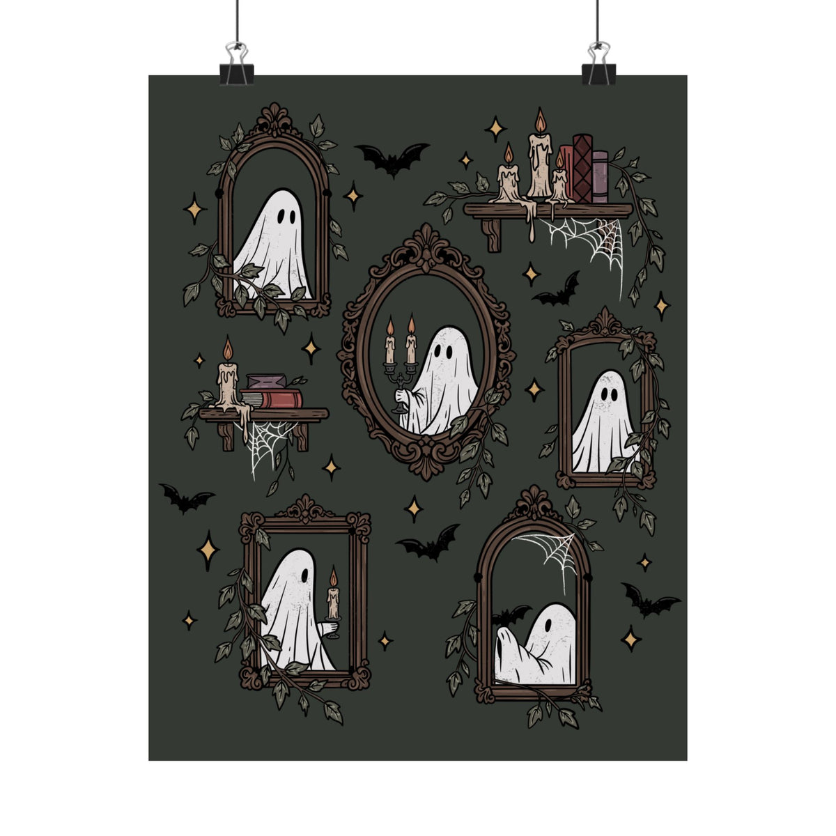 Ghost Gallery Wall Art Matte Print