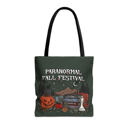 Paranormal Fall Festival Forks, WA Book Tote