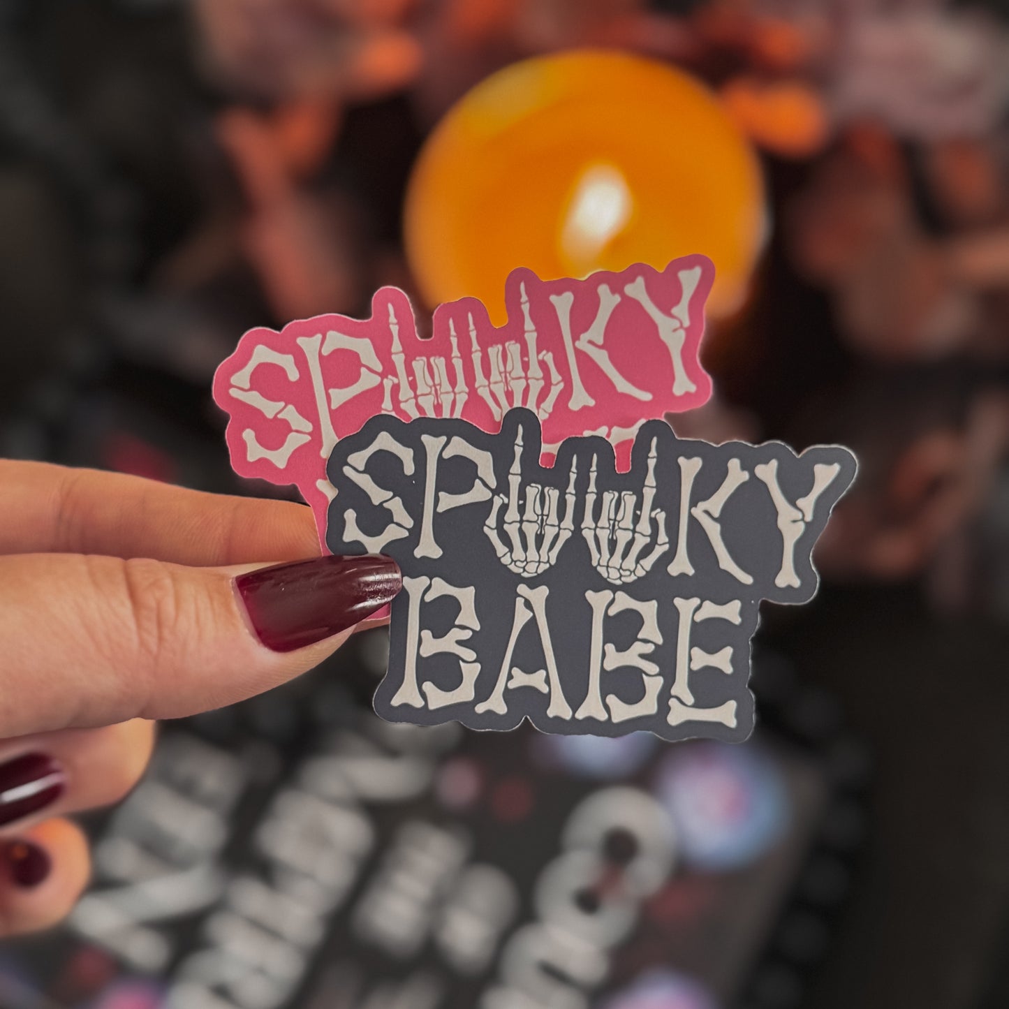 Spooky Babe Sticker