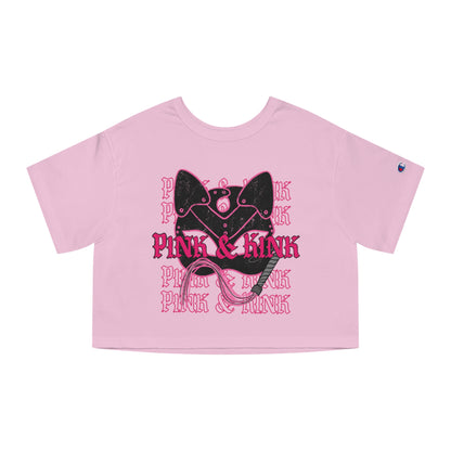 Pink & Kink Crop Tee