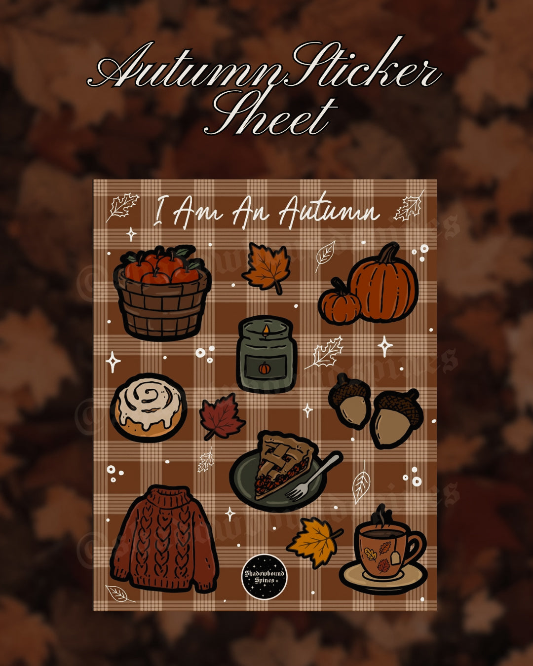 Autumn Sticker Sheet