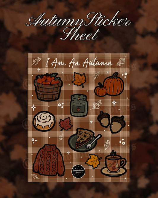 Autumn Sticker Sheet