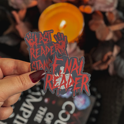 Final Reader Sticker (Set of 2)