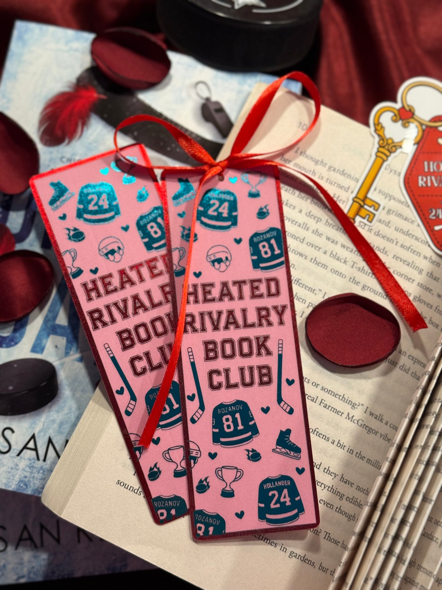 Heated Rivalry Sticker & Bookmark Bundle