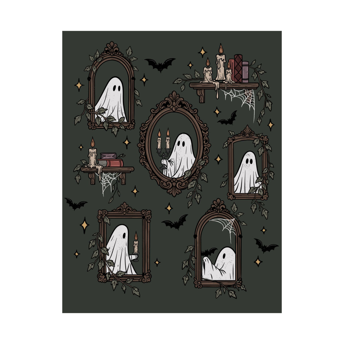 Ghost Gallery Wall Art Matte Print