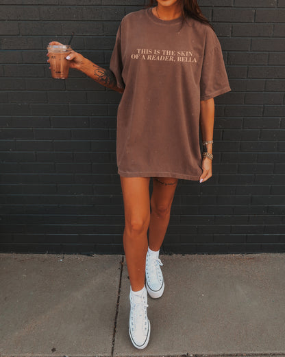 Skin Of A Reader, Bella Tee