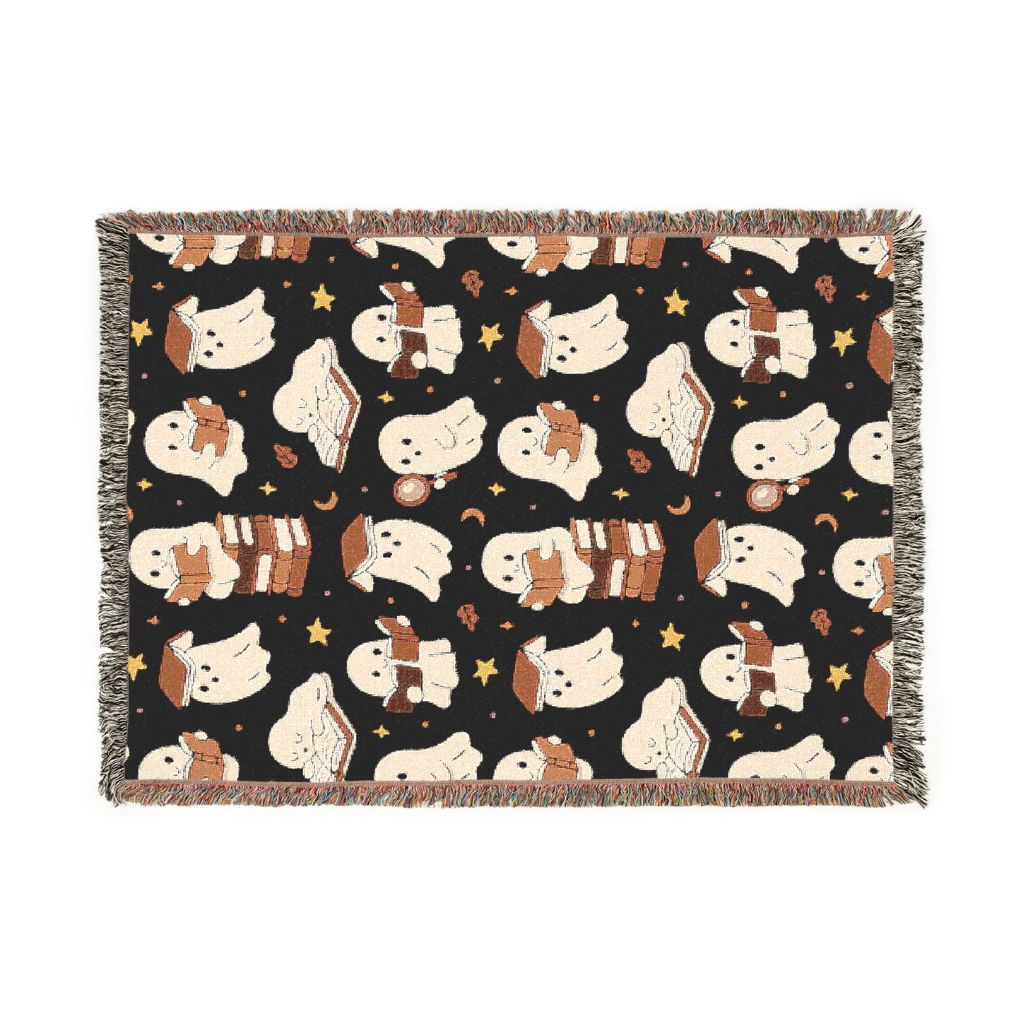 Ghostie Readers Woven Blanket