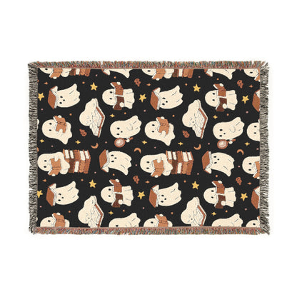 Ghostie Readers Woven Blanket