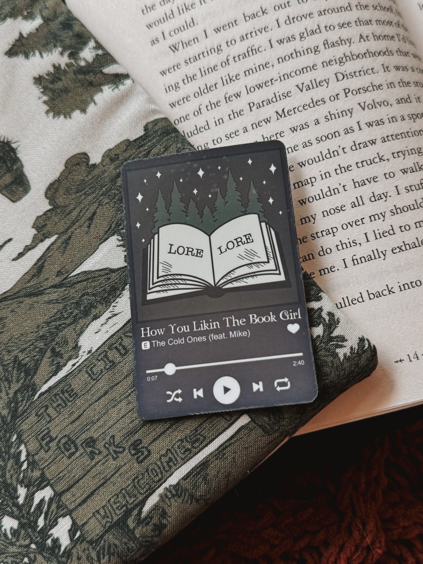 How You Likin' The Book Girl Sticker