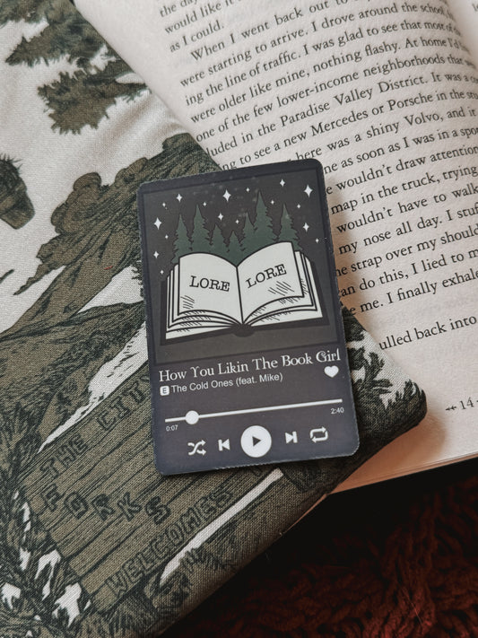 How You Likin' The Book Girl Sticker