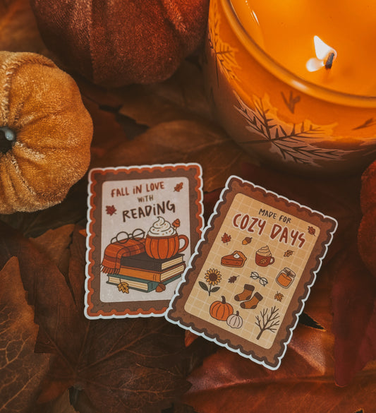 Cozy Reading Stickers (2)