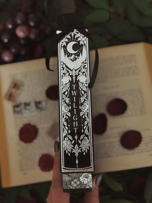 Twilight Book Spine Foil Bookmark
