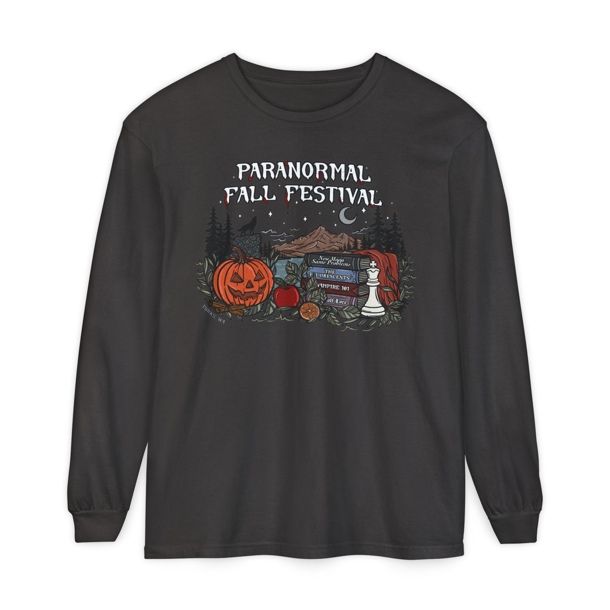 Forks Paranormal Fall Fesitval Long Sleeve T-Shirt