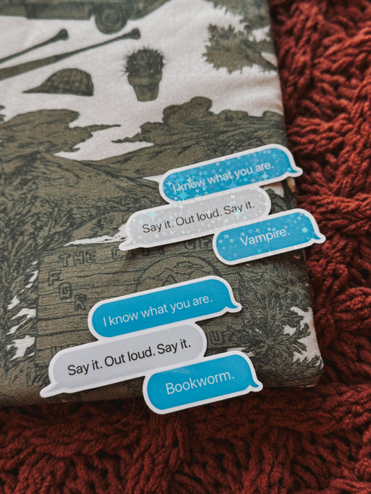 Say It Out Loud Sticker