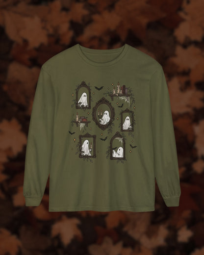Ghost Gallery Wall Long Sleeve T-Shirt