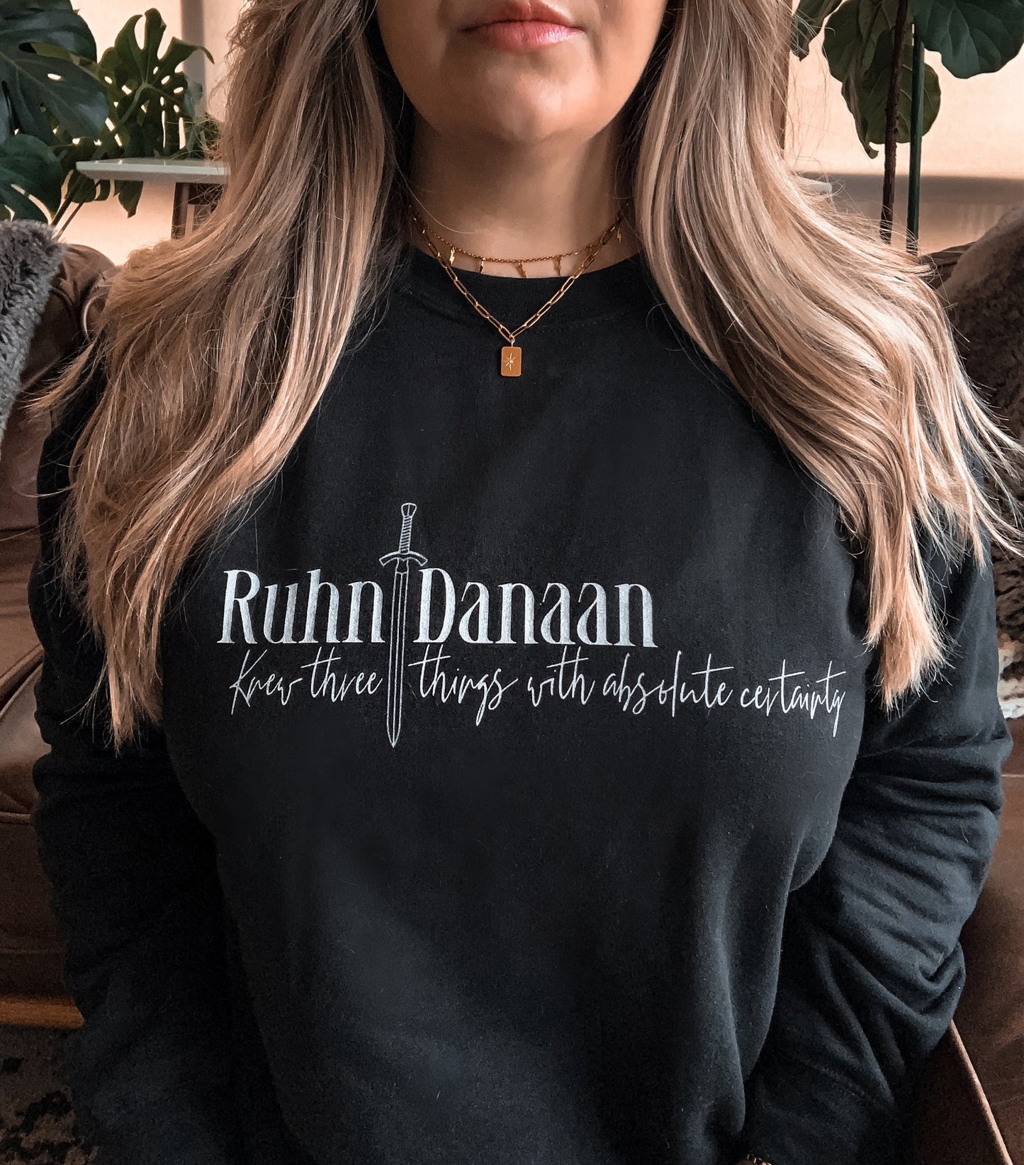 Ruhn Danaan Knew Three Things Sweatshirt / Crescent City / Sarah J Maas