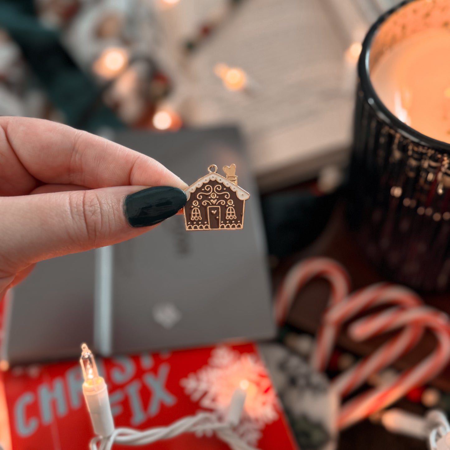 Gingerbread House Dust Plug