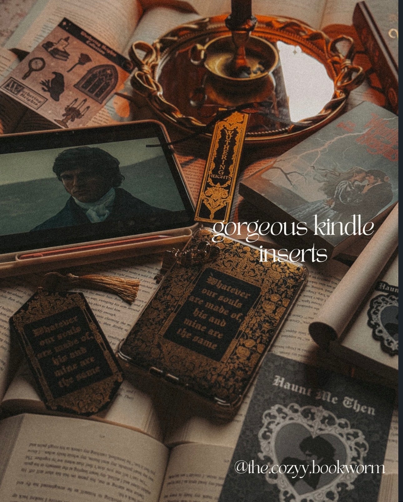 Wuthering Heights Foil Kindle Insert
