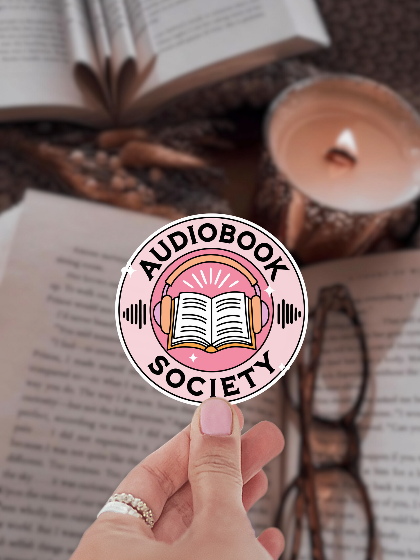 Audiobook Society Sticker