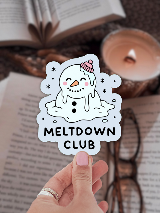 Meltdown Club Sticker