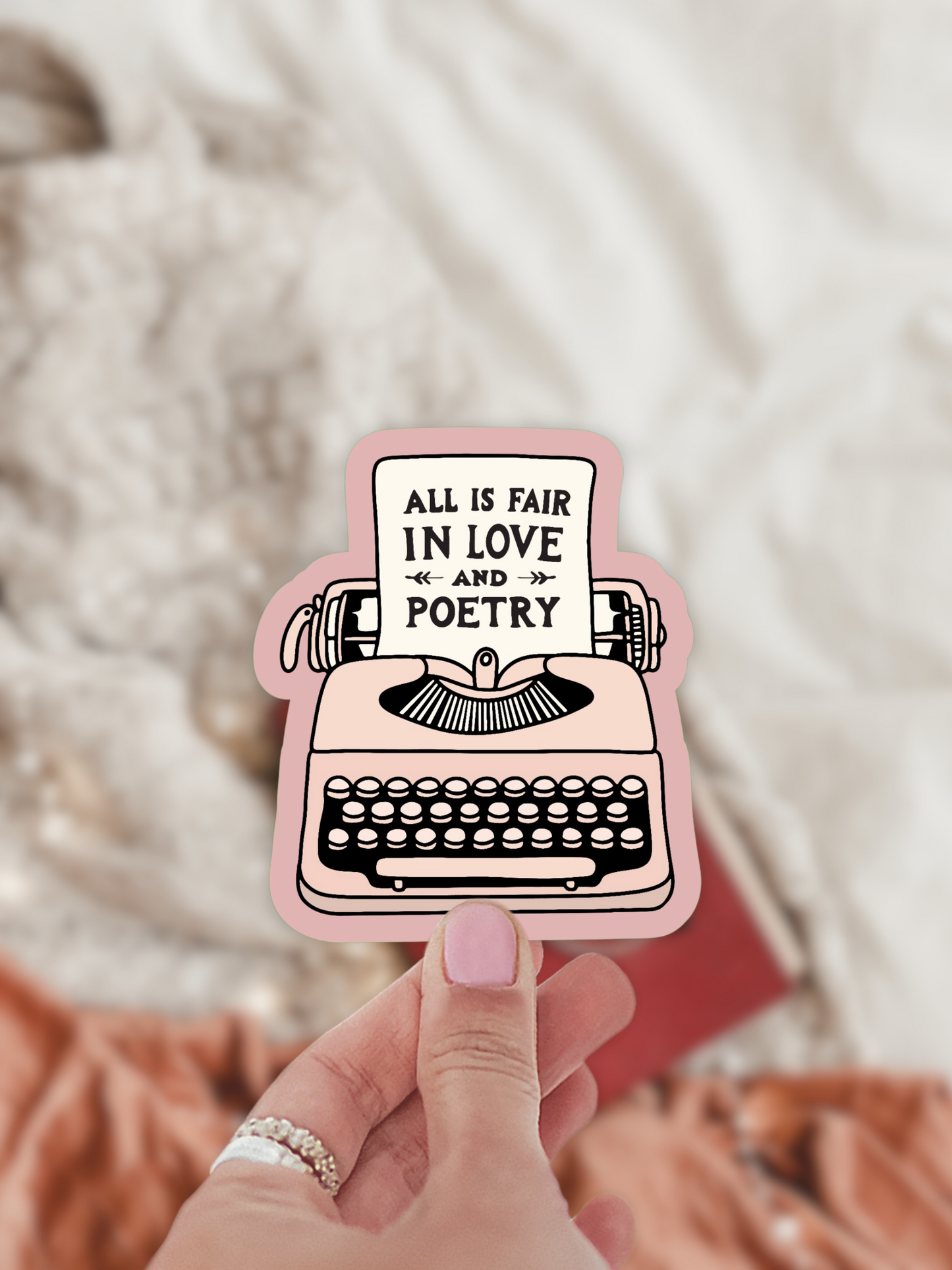 All is Fair in Love and Poetry Sticker / TTPD / Swiftie