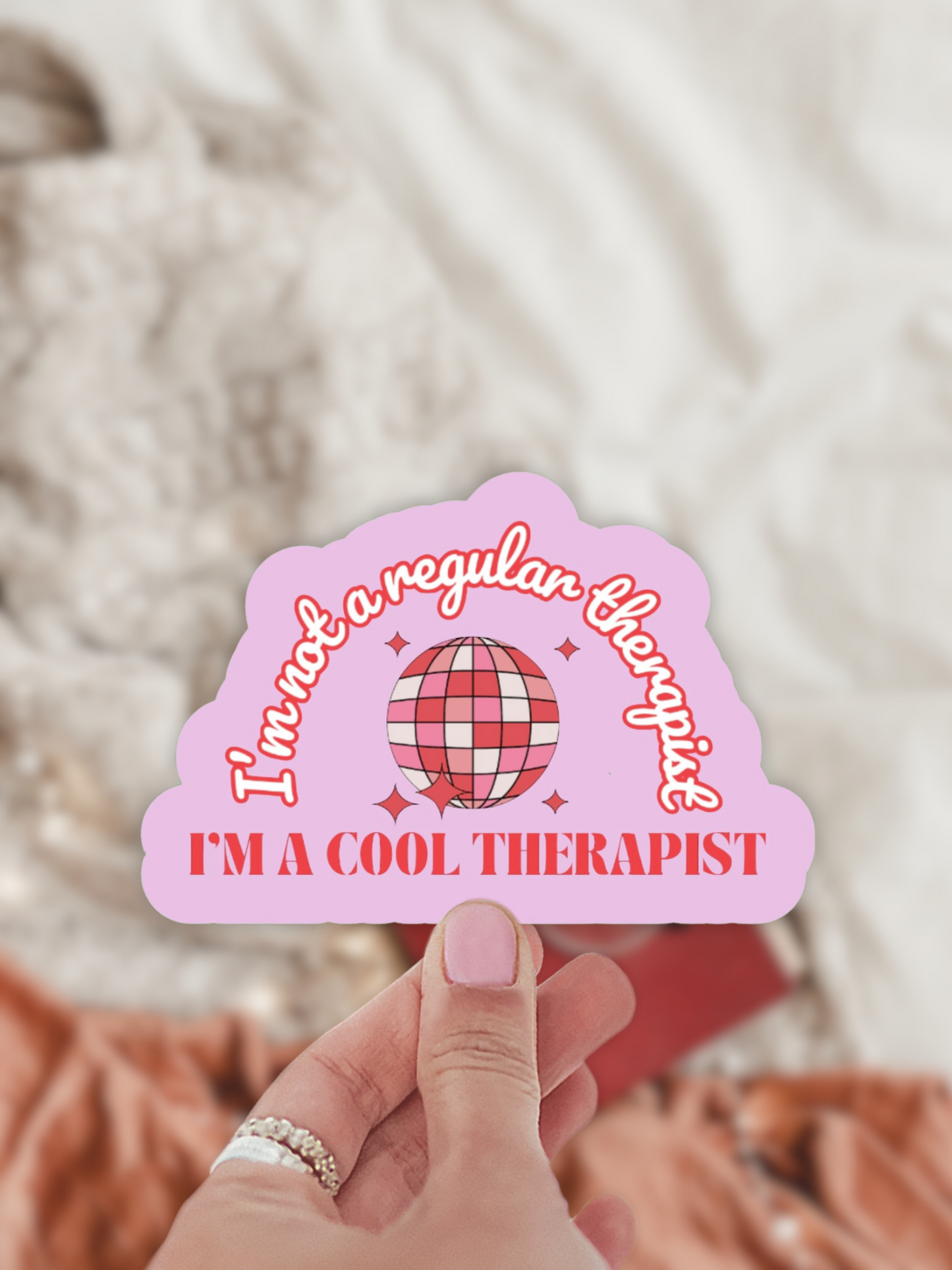 I'm Not a Regular Therapist, I'm a Cool Therapist Sticker