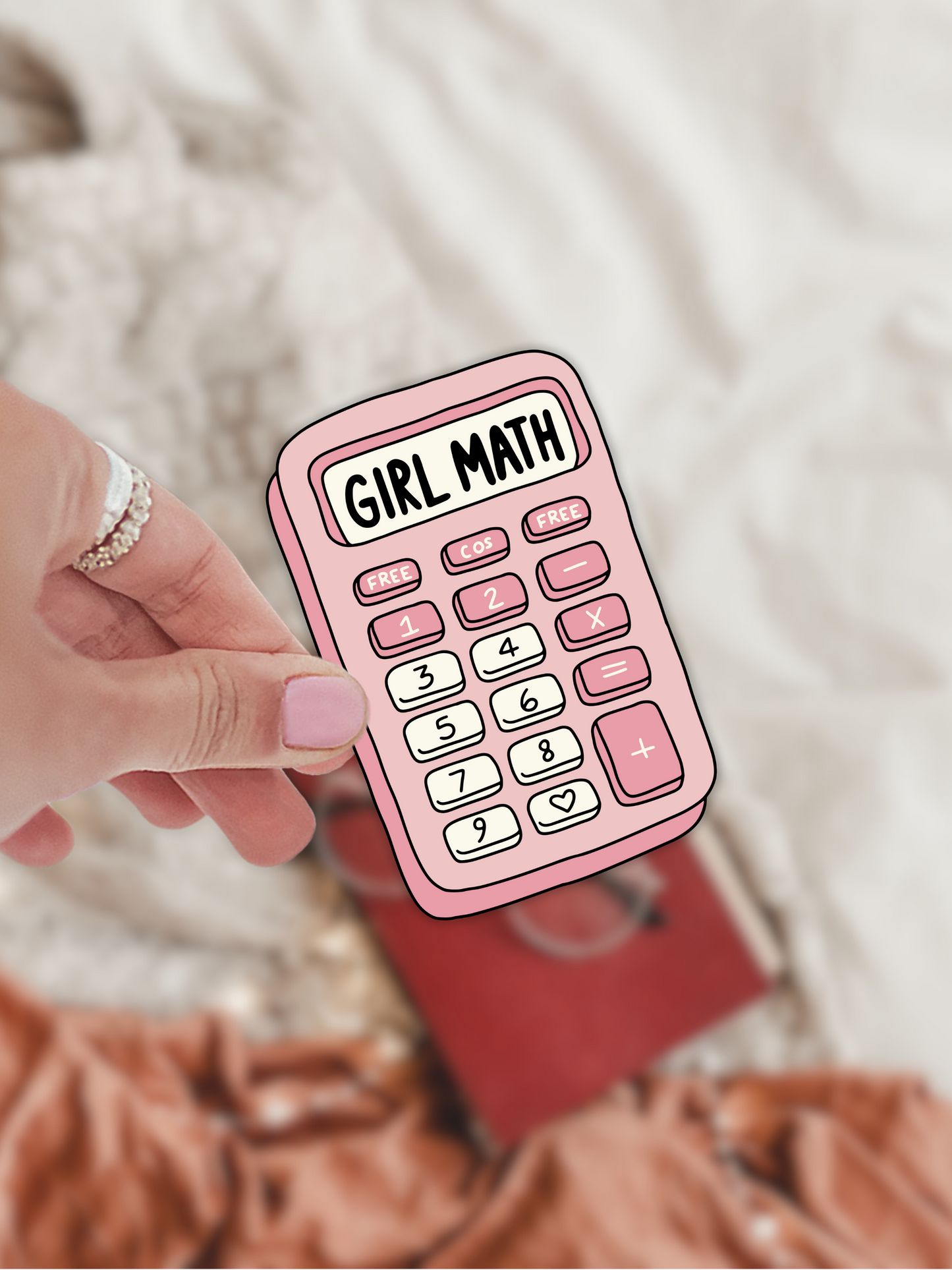 Girl Math Sticker